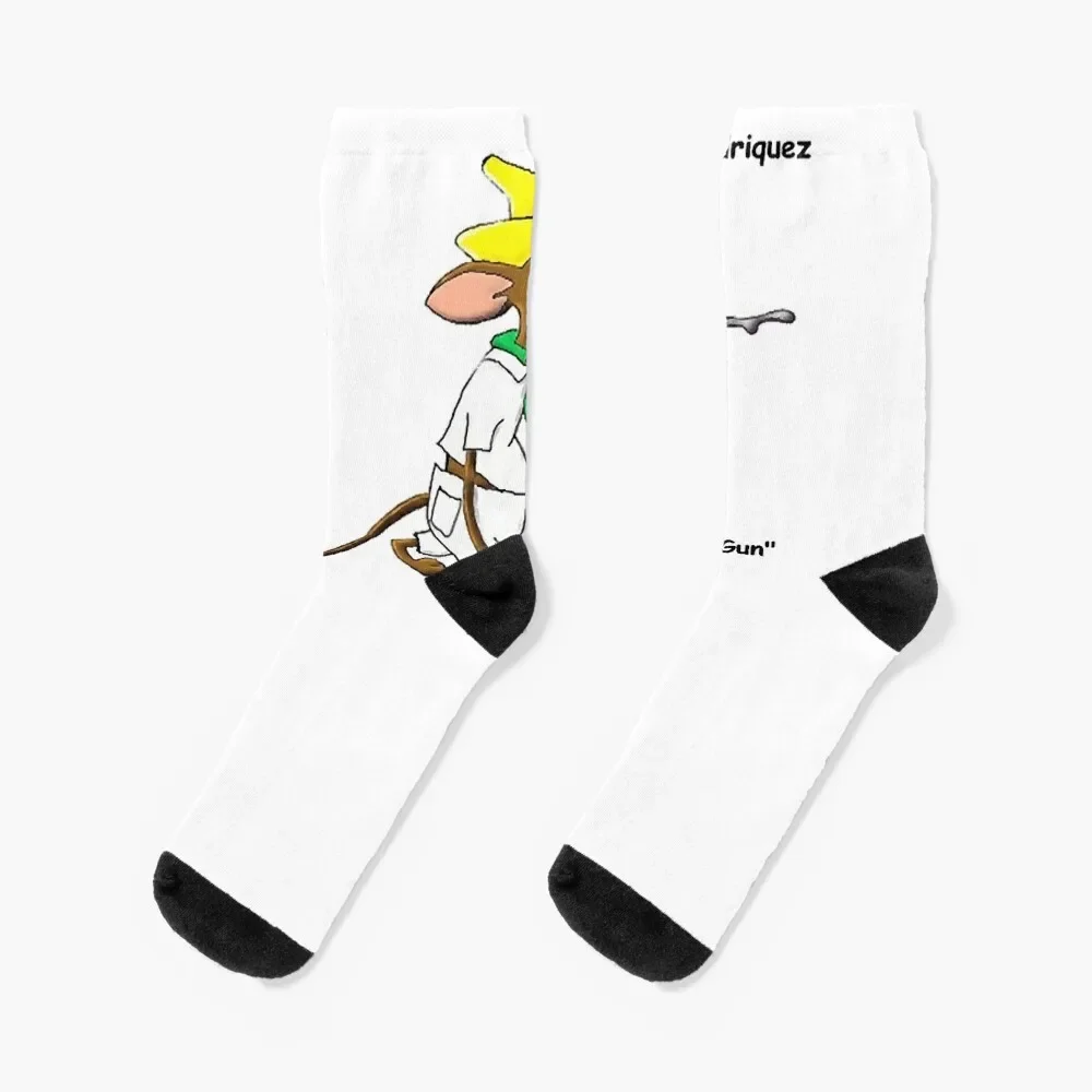 SlowPoke Rodriguez Pack gun Socks hip hop heated japanese fashion new year Socks Man Women's