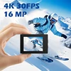 SJCAM SJ4000 Dual Screen 4K Action Camera 30M Waterproof 2.4G Wifi Anti-Shake Sports Action Cameras Motorcycle Bicycle Helmet 3