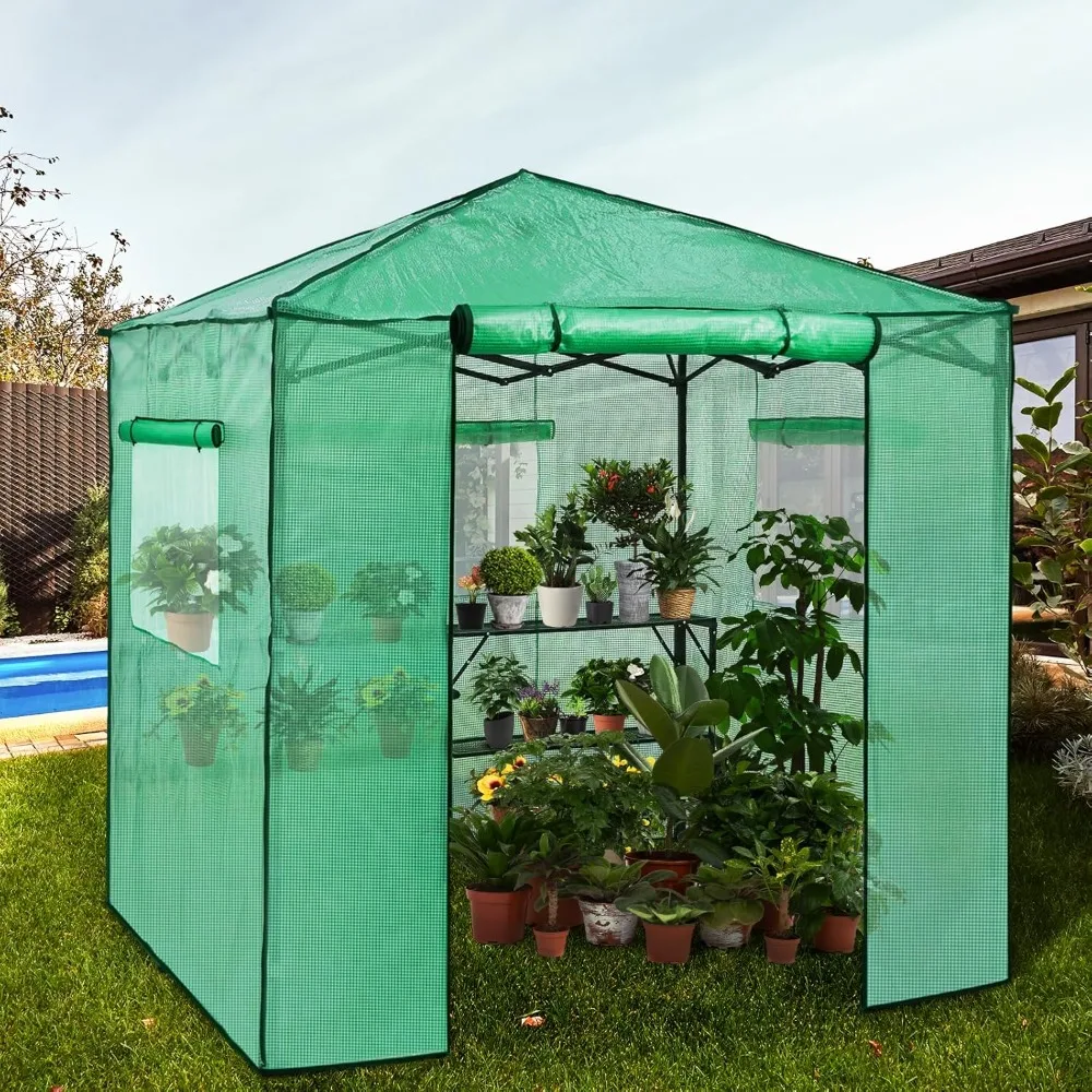 Roll-up Door Greenhouse