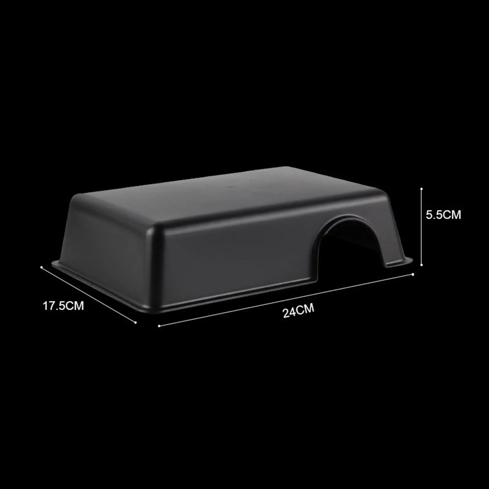 Reptile Hide Box Reptile Hide Nest Ventilated Shelter Portable Small Animal Hideaway Snake Hides Humid Gecko Snake Reptile Hide Box