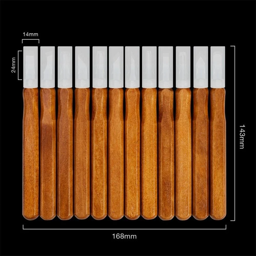 STONEGO Wood Carving Chisels Wood Carving Tools Woodworking Engraving Olive Knife Craft Knife Tool Set 4