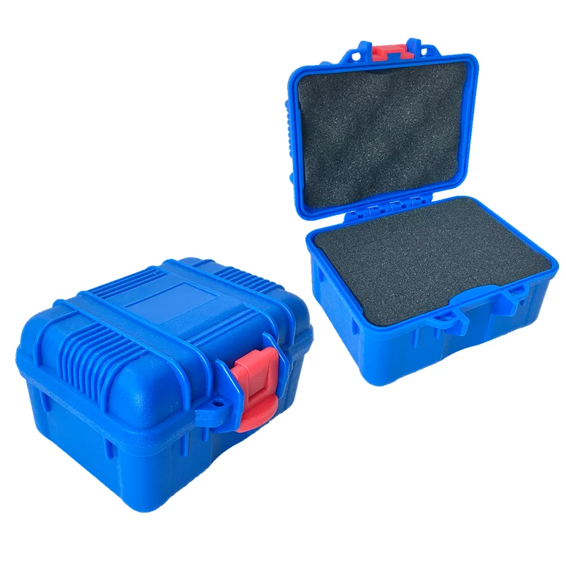 ABS Plastic Portable Sealed Box Instrument Case Safety Protective Storage Box Metal Parts Hardware Screwdriver Repair Tool Box