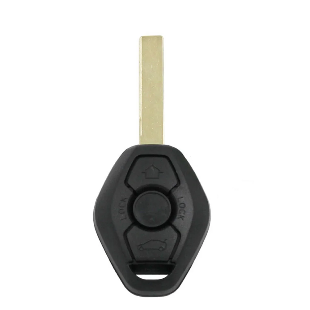 3 Button Remote Car Key 315MHZ/433MHZ ID44 Without Chip HU92 Uncut Blade for BMW EWS 3 5 7 Series E38 E39 E46 M5 X3 X5 E65 car remote key car key