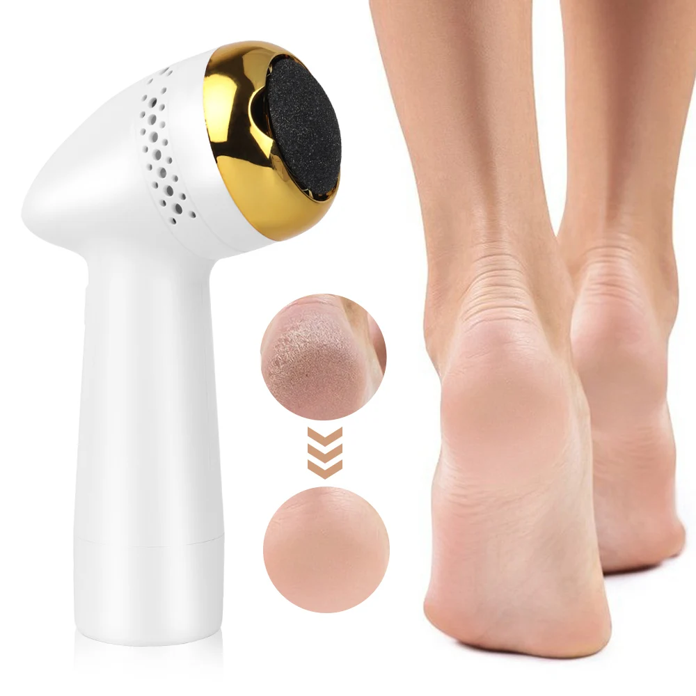 Electric Foot Callus Remover Vacuum Adsorption Foot File Portable Rechargeable Foot Grinder Pedicure Tool Foot Dead Skin Remover source factory mobile rust steel colloid grinder peanut sauce chili pig skin suspension agent grinder