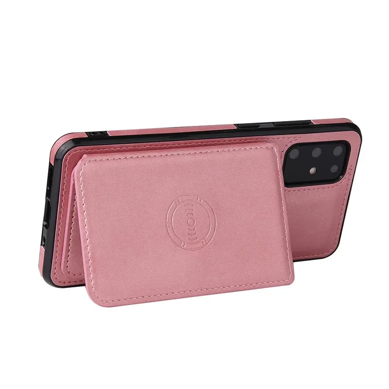 Magnetic Flip Leather Wallet Phone Case with Card Holder Cover