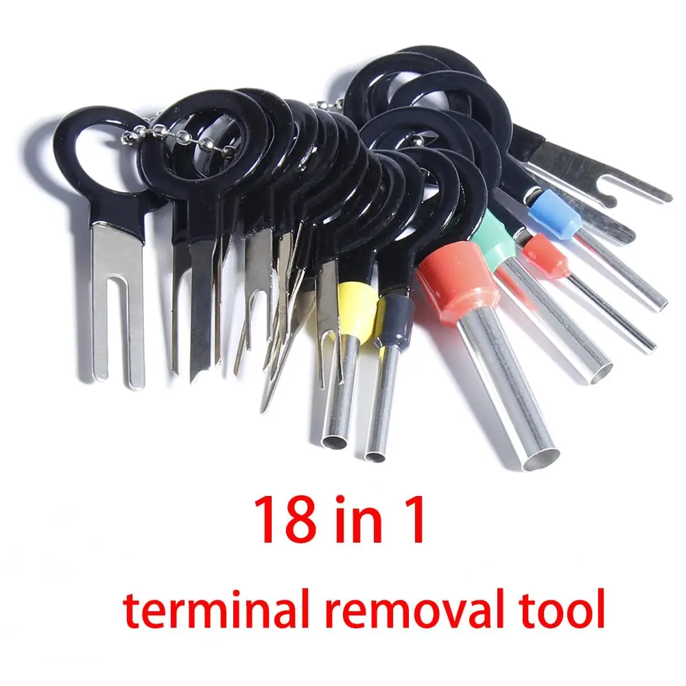 Automotive pin Connector 1/1.5/1.8/2.2/2.8/3.5mm Terminal Car Electrical Wire Removal Non-Insulated Plug Male Female Crimp Pins