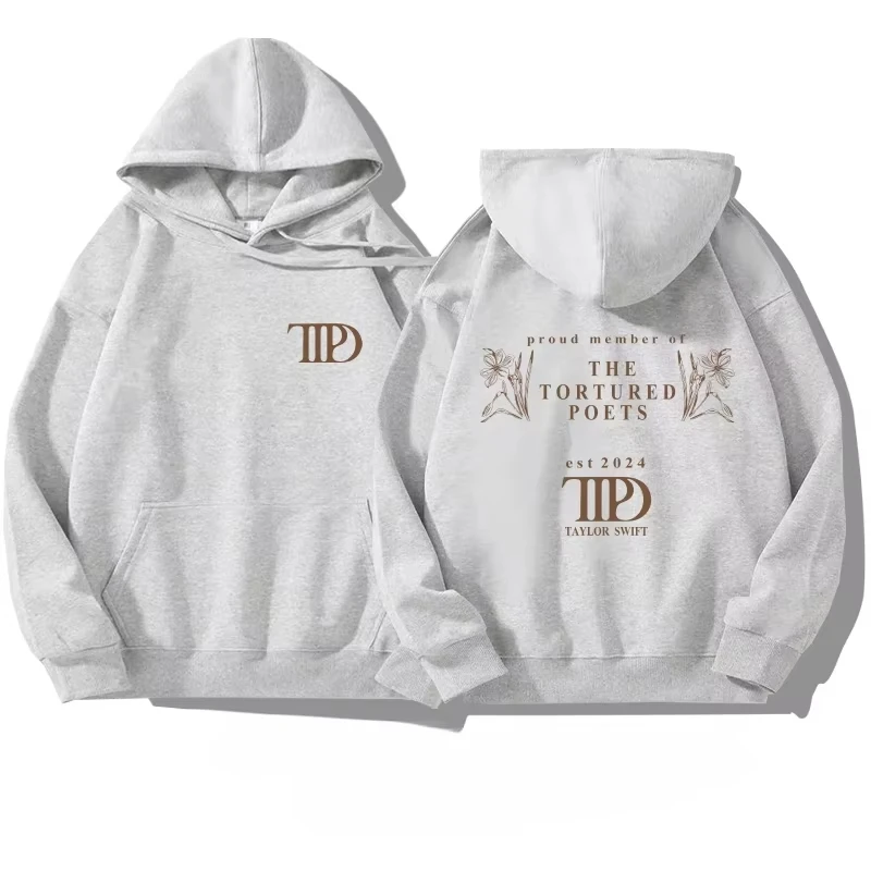 TTPD The Tortured Poets Department Hoodies New Album Graphic Printing Sweatshirts Comfortable Fleece Men_Women Sudaderas