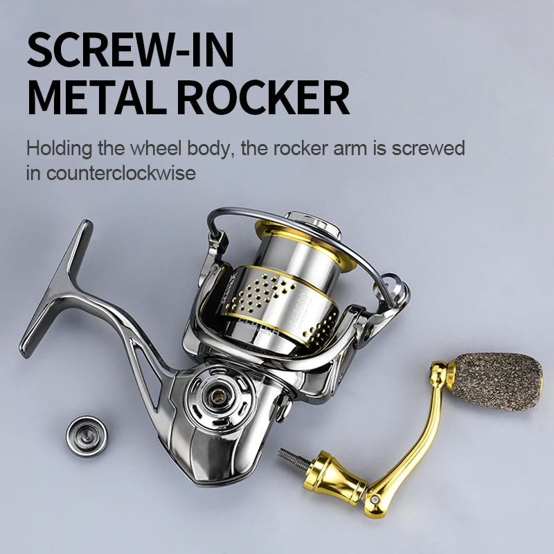 BEARKING New AF Series 5.21 Fishing Reel Drag System 9BB Stainless