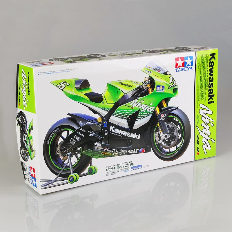 Tamiya 14109 static assembled car model 1/12 scale For Kawasaki