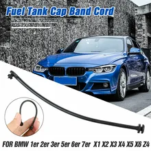 

1pcs Fuel Tank Cap Cable Wire For BMW E81 E88 E46 E90 E91 X3 X5 X6 16117193372 Exterior Outer Tank Cap Line Cable Replacement
