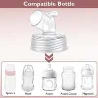 ขั้วต่อปากกว้างเข้ากันได้กับปั๊ม Spectra S1 S2 9 Plus เข้ากันได้กับ Medela PersonalFit Shield, Pumpin Pal Shield 3