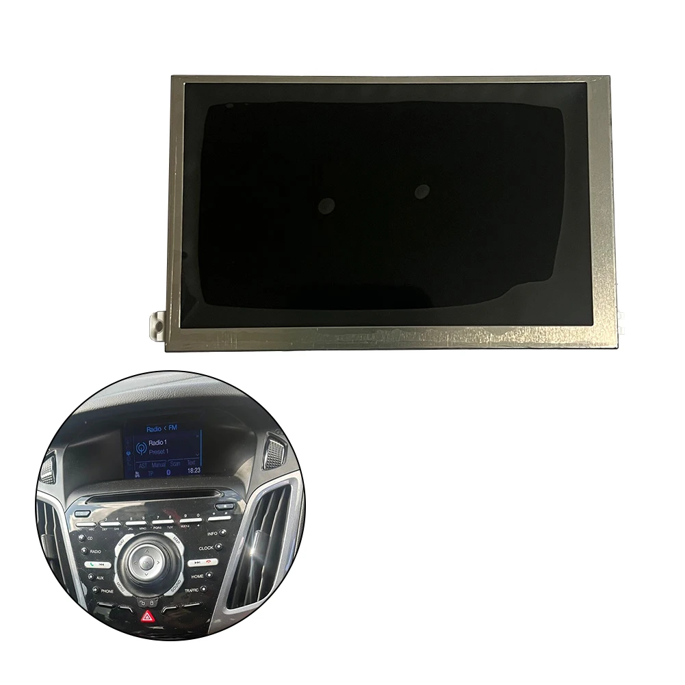 

1pcs 5\" Nav MFD Display For Ford Focus Kuga Fiesta Ran Ger Transit C-Max Black Silver Nav MFD Display