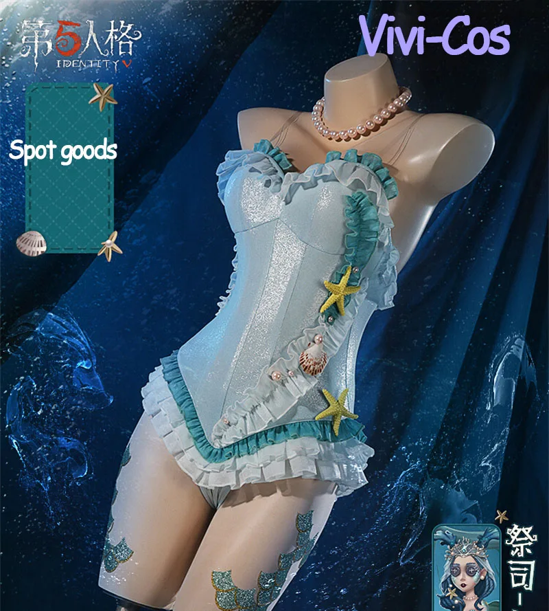 

Vivi-Cos костюм для косплея из игры Личность V Fiona Gilman Priestess Пилигрим, боевой костюм для ролевых игр, вечерние НКИ, Хэллоуина