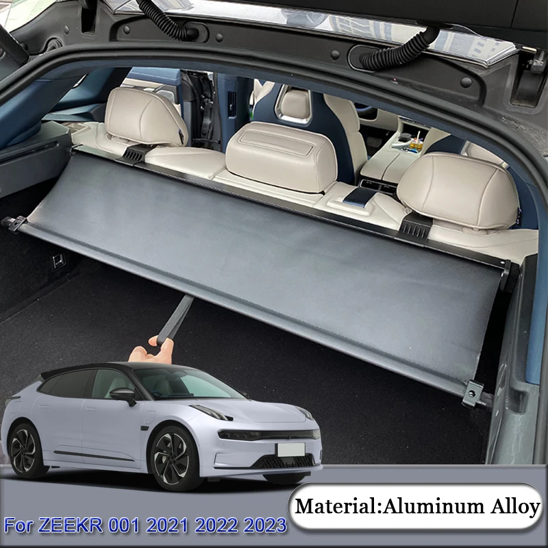 

Для ZEEKR 001 2021 2022 2023 автомобильный Стайлинг Автомобильный задний багажник занавес задняя стойка разделительный укрытие украшение автомобильные аксессуары