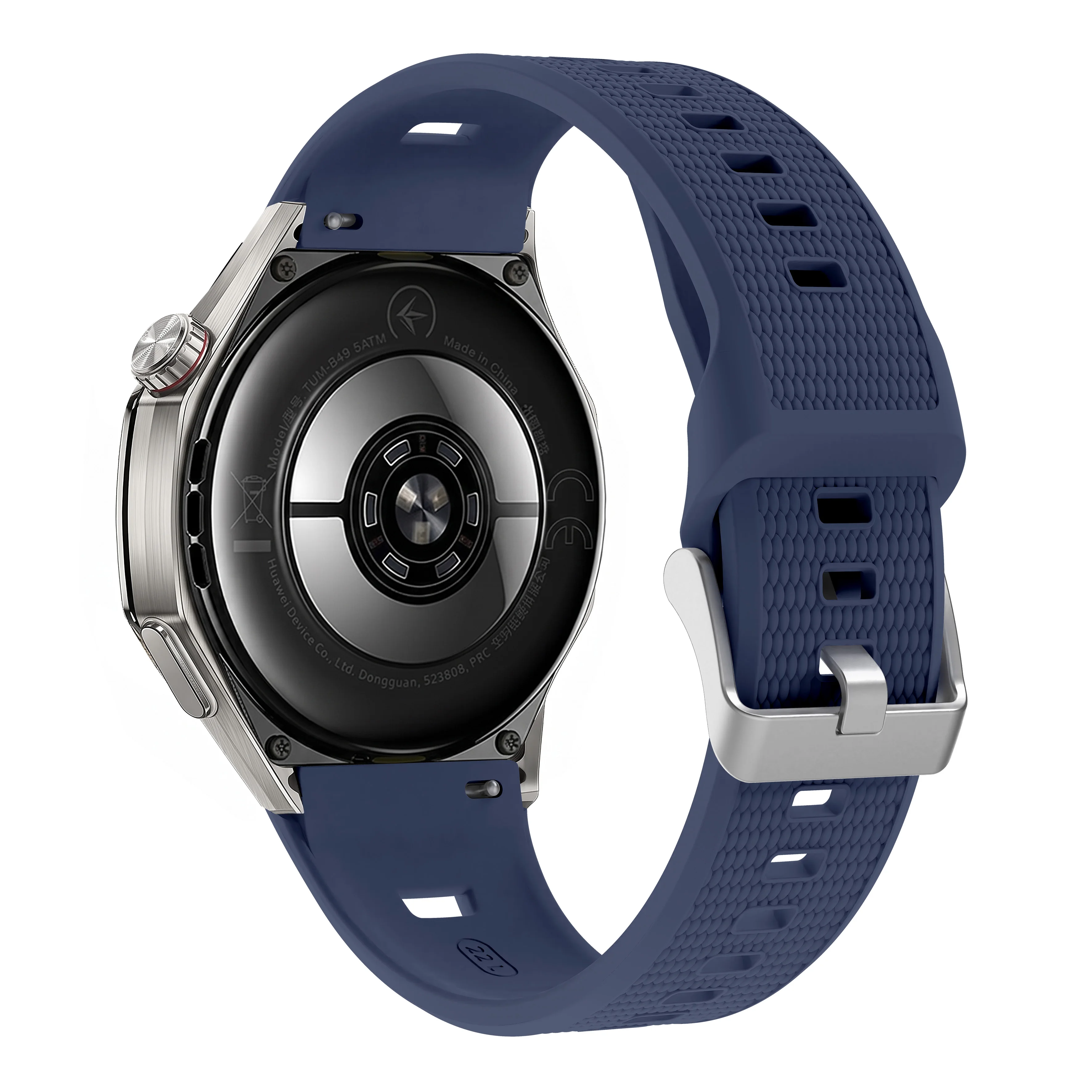 Premium Soft Silicone Quick Release Strap for Huawei Watch GT Series - Replacement Wristband Accessory