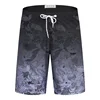 Gradient Stripes Graphic Swim Trunks For Men Colorful Splicing 3D Printed Short Pants Summer Hawaii Surf Swimsuit Beach Shorts 2