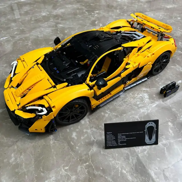 3893Pcs Technical Building Blocks Compatible 42172 McLaren P1 3