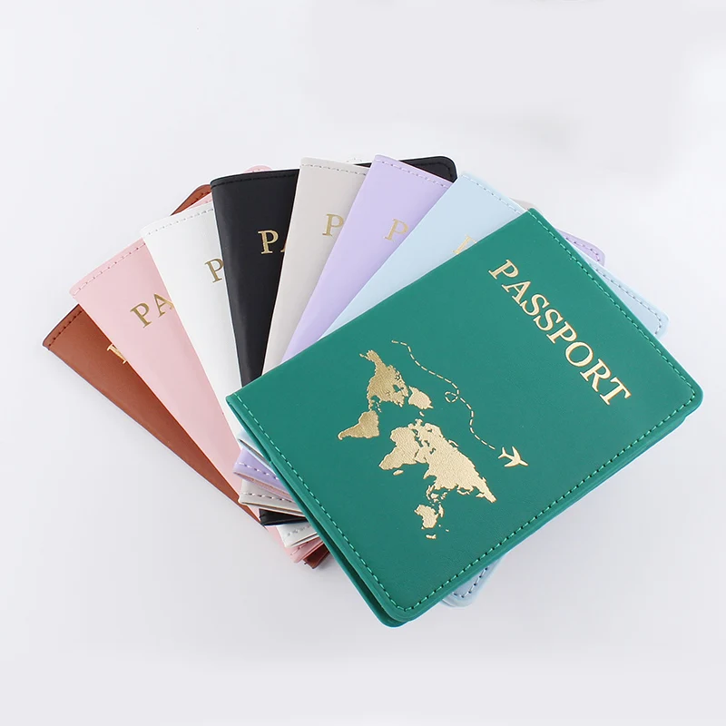 New Fashion Travel Passport Cover Protective Card Case Women Men Travel