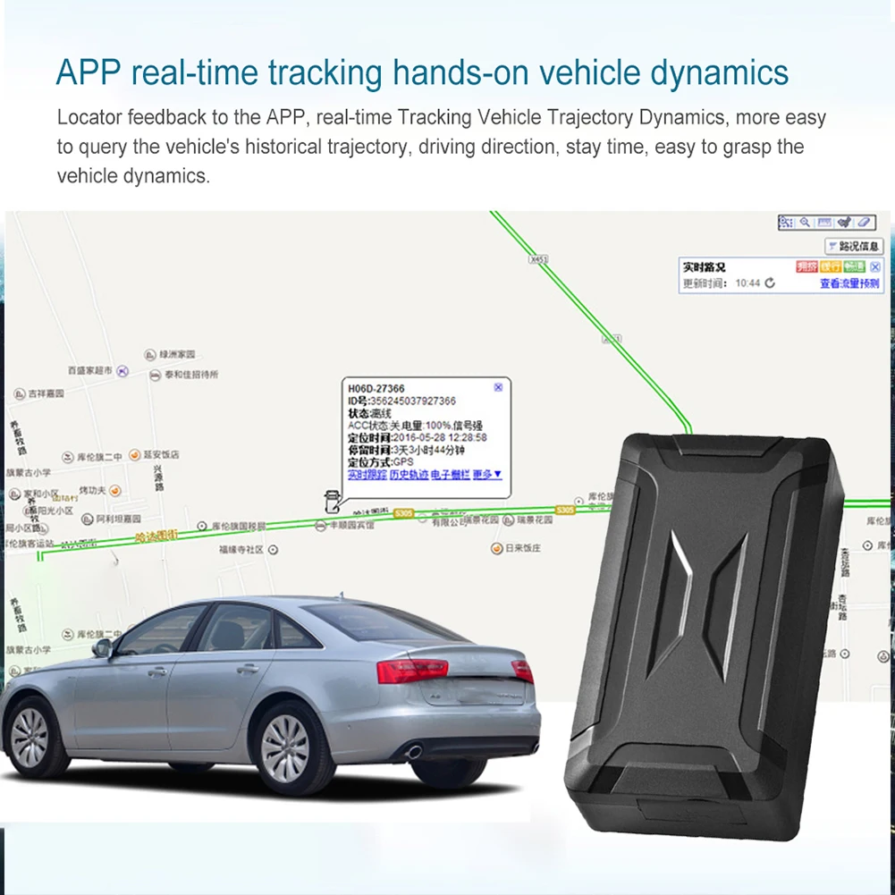 

4G GPS Locator IP65 Waterproof GPS Tracking Device Anti-lost GPS Vehicle Locator Tracking Device Car Electronics Tracker