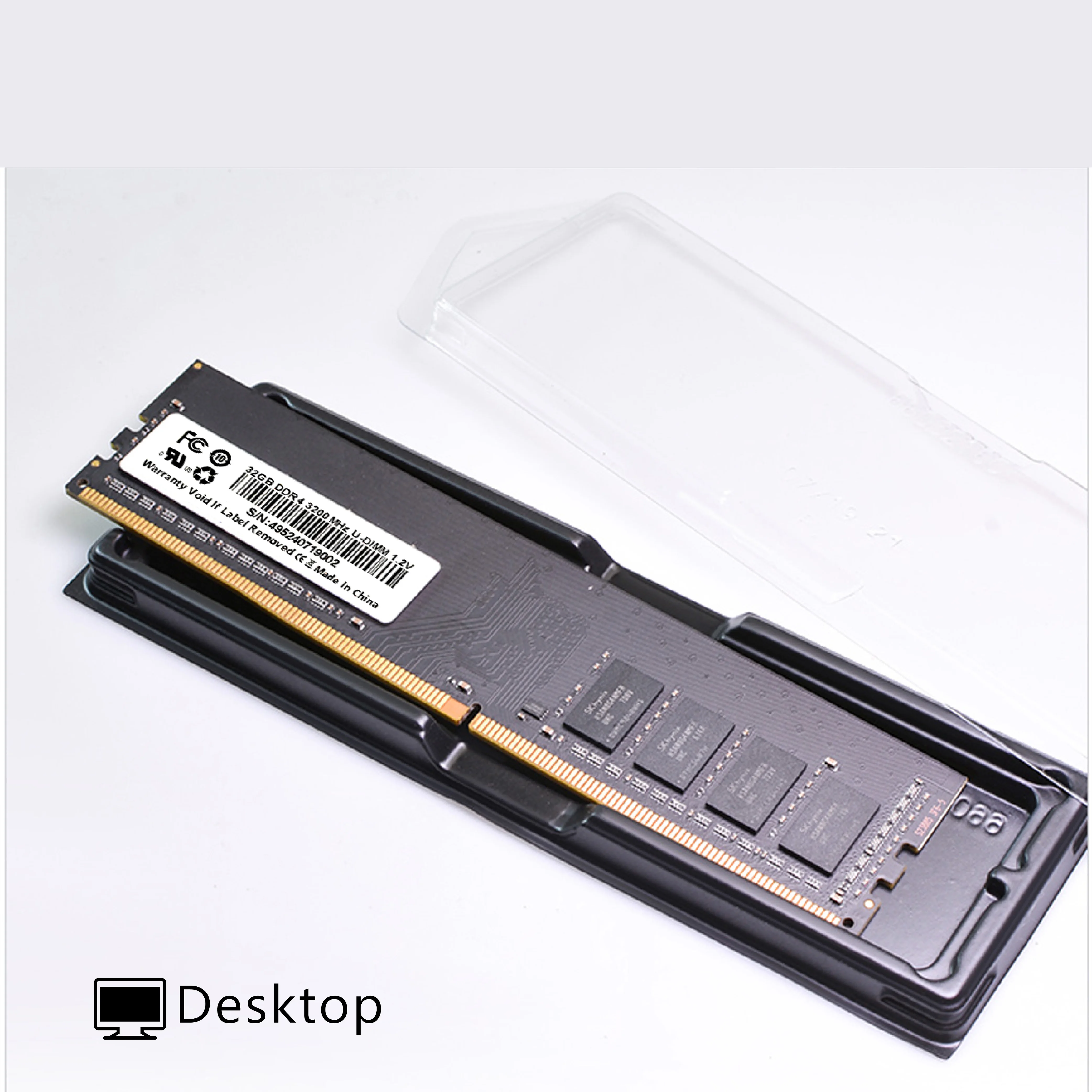 Ymeiton PC DDR4 2PCS Desktop memory cards memoriam  2666MHz 3200MHZ 4GB 8GB 16GB 32GB U-DIMM RAM 288pin Desktop memory wholesale