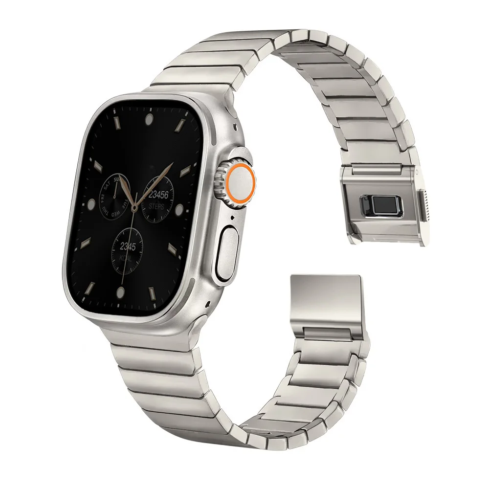 Titanium Alloy Strap for Apple Watch - Premium Metal Bracelet