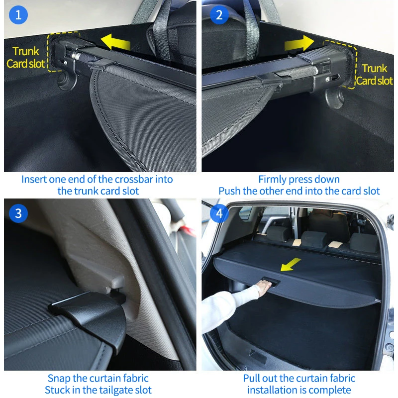 Car Trunk Cargo Covers for Nissan X Trail t31 Accessories X-Trail