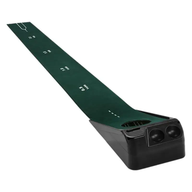 

Putting Track Electric Putting Track And Tutor Training Aid With Ball Return Lightweight Golf Training Equipment Golf
