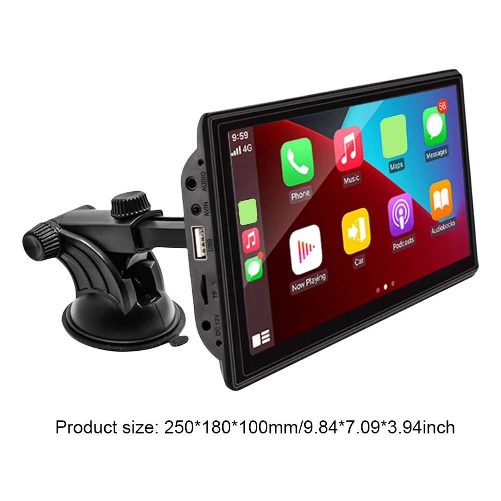 미러링크 휴대용 안드로이드 카플레이, 자동차 모니터, HD 디스플레이, MP5 플레이어, 7.0 인치 터치 스크린, 와이파이 후진 카메라