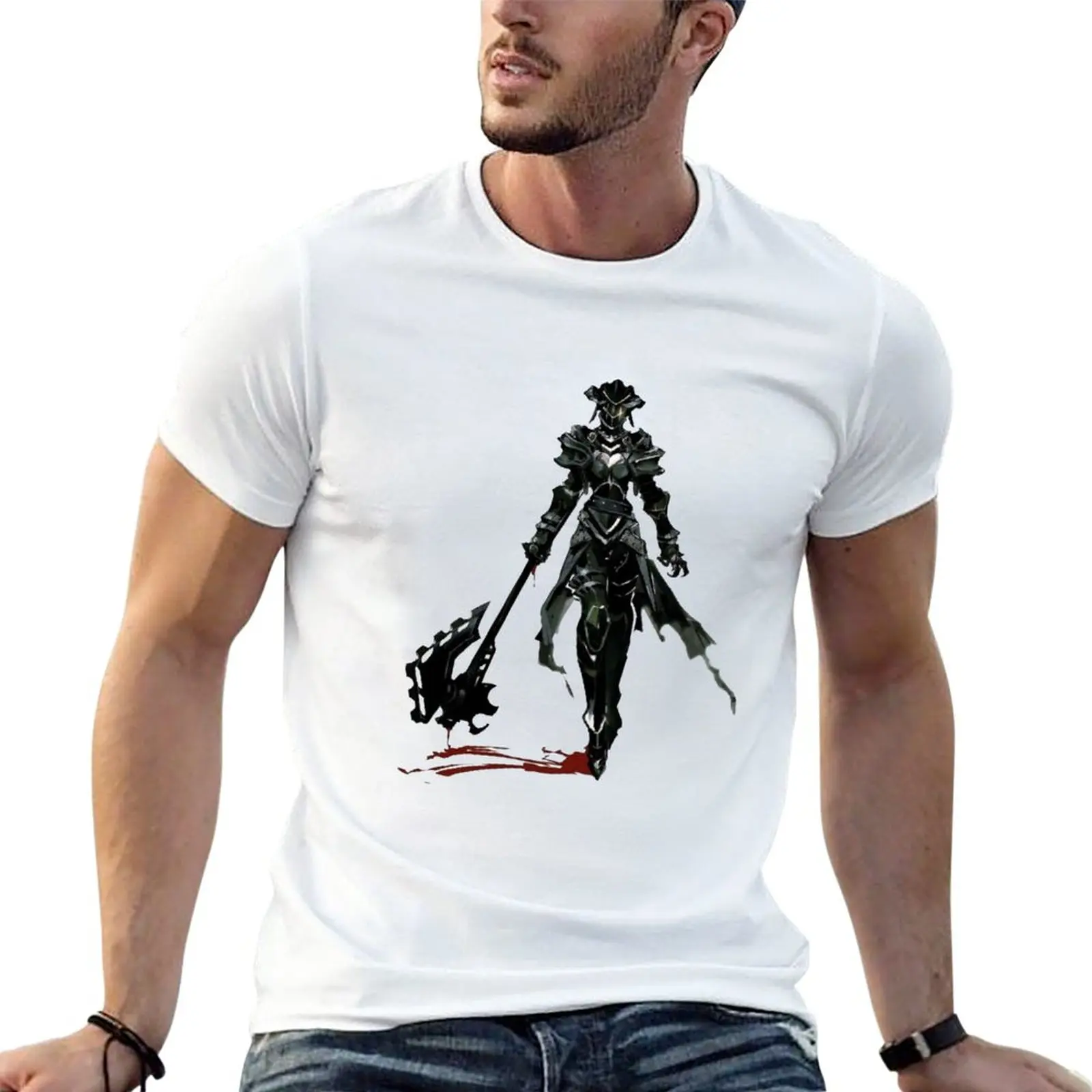 

New Albedo [Overlord] T-Shirt blank t shirts anime clothes oversized t shirt men