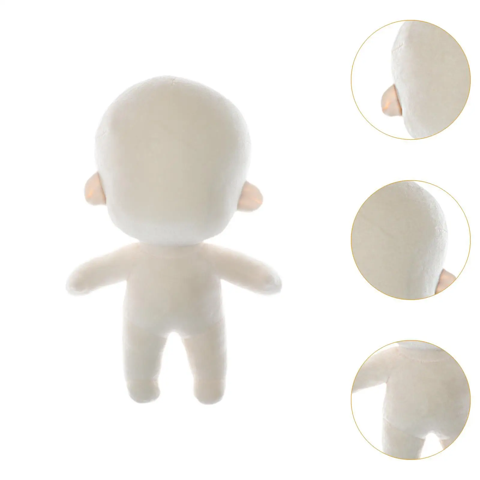 Plush Doll Body Gifts Creative Mannequin Clothes Display No Attribute Arts Crafts Collection Cute 10cm Wearable Clothing DIY