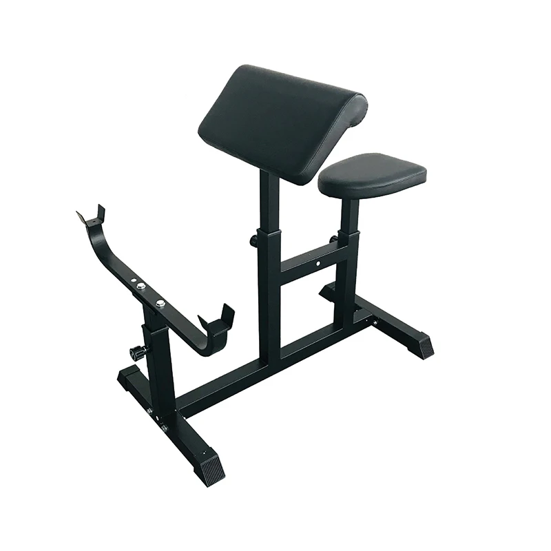 MIYAUP-Biceps Training Class Plus Pastor Stool Collar, Weight Lifting Fitness Workout Bench