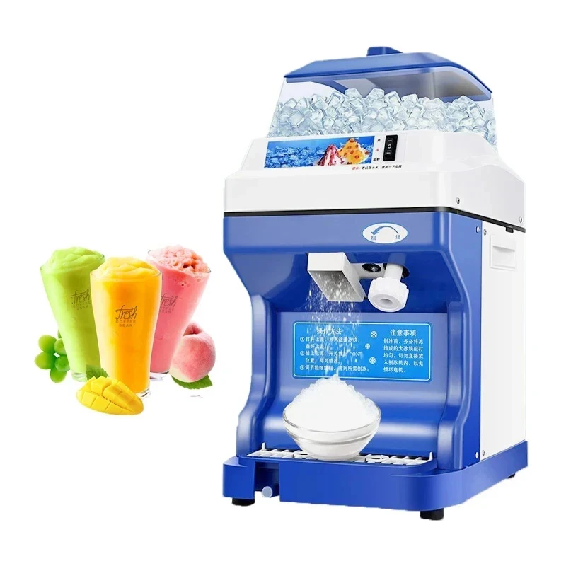 

Electric Commercial Cube Ice Shaver Crusher Machine For Commercial Bar Shop Shaved Ice Machine Ice Breaker Ice Sander Machine