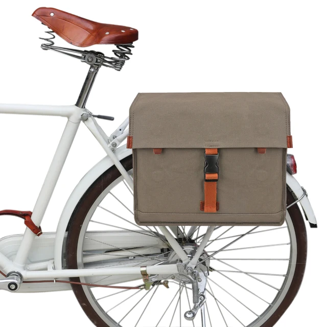 Retrp "Tourbon" Fahrrad-Gepäckträgertasche-Reise-Einkaufstasche mit Clip-auf Verschluss-wasserdicht- 1