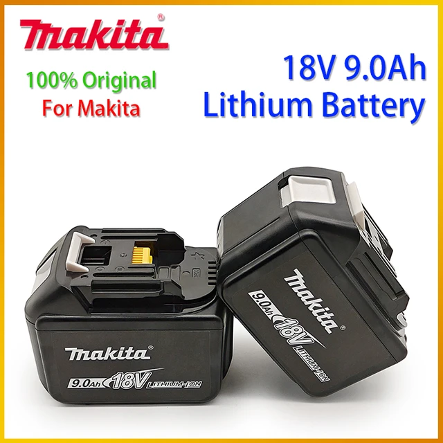 Makita 18V 9000mAh Rechargeable Battery 18650 Lithium-ion Cell Suitable For Makita  Power Tool BL1860 BL1830 LXT400 With Charger - AliExpress