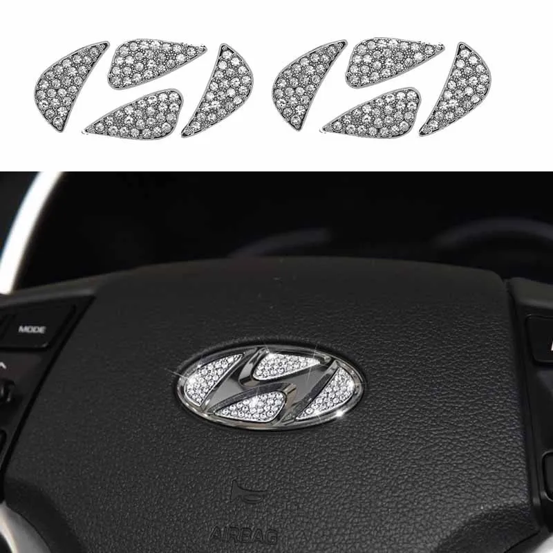 Hyundai Car Interior Steer Wheel Logo