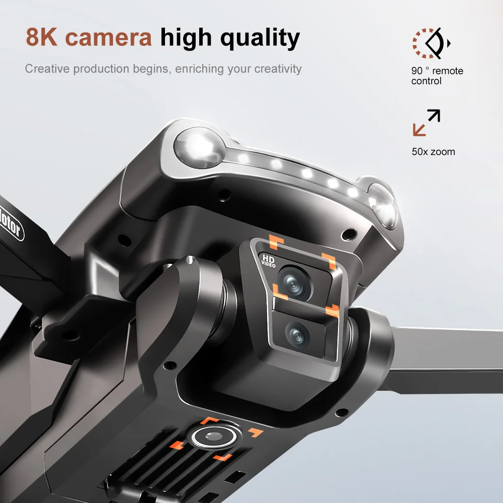 For Xiaomi V198GPS Drone ESC 8K Profesional  Brushless Laser obstacle avoidance Aerial Optical Foldable Quadcopter Mini Dron New 2