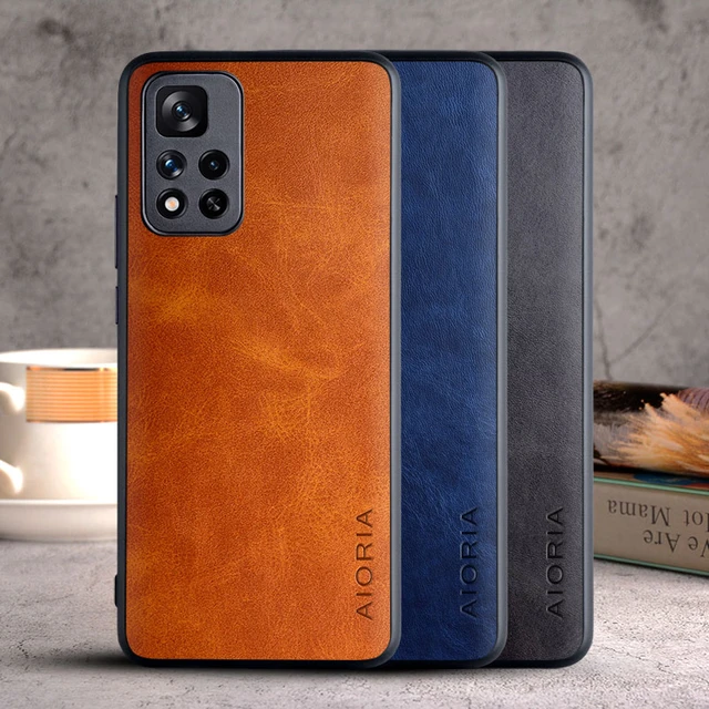 Case For Xiaomi Redmi Note 11 Pro Plus 5G coque 6.67 Luxury Vintage  leather Skin cover