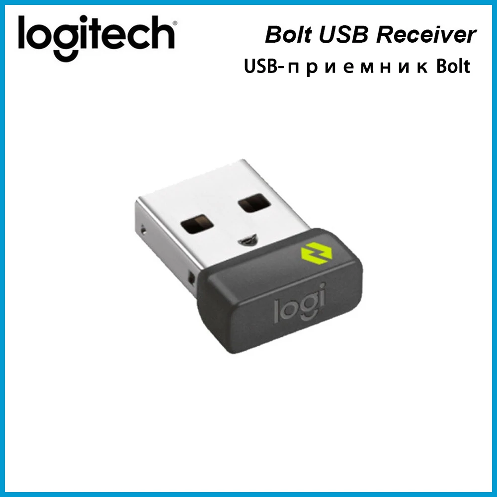 100NewOriginalLogitechLogiBoltUSBWirelessReceiverDongleSecure