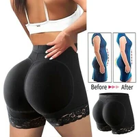 Sous-vêtements pour femmes, faux fesse, modelant le corps, culotte rembourrée sans couture, sexy, rehausseur de hanches, taille haute, contrôle du ventre, court 1