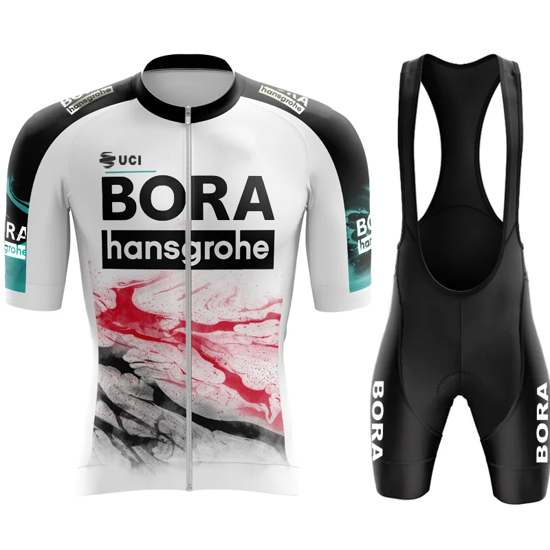 Cycling Jersey Summer Sports Wear Man UCI BORA Clothing Mens Sets Sportswear Mtb Clothes Men's Road Bike Uniform Set Suit