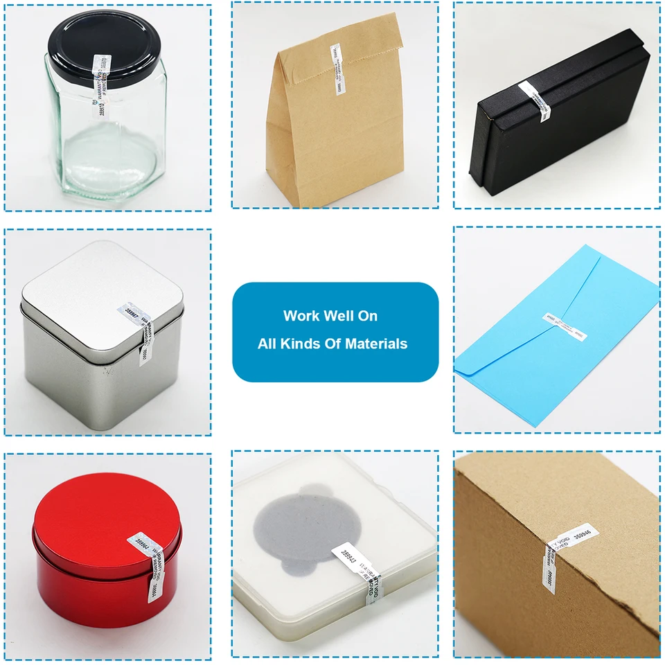 Etichette Olografiche Adesive - Confezione Da 1000 Pezzi, 50x12 Mm | Sigilli Di Sicurezza Anti-Manomissione - Foto 7