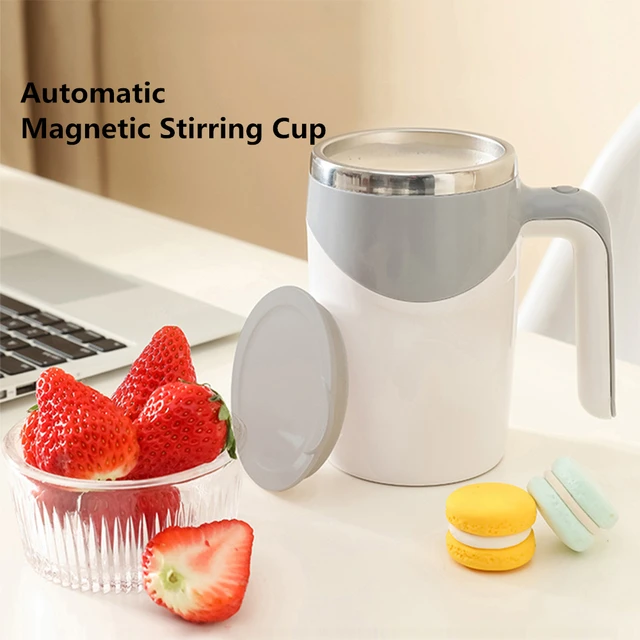 Self Stirring Magnetic Mug Stainless Steel Coffee Milk Mixing Cup Automatic  Stirring Cup Smart Mixer Thermal Cup Coffee Cup - Mugs - AliExpress