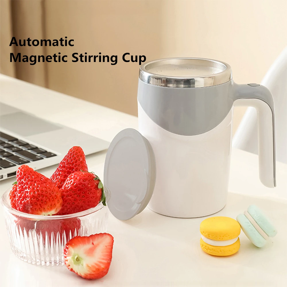 Automatic Self Stirring Magnetic Mug Creative Stainless Steel Coffee Milk Mixing  Cup Blender Lazy Smart Mixer Thermal Cup - AliExpress