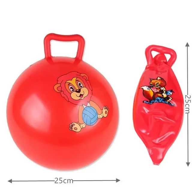 Kids Bouncyhopper  Inflatable Handle Horse Bouncing Toy Fun Stress Relief Gift Cartoon Bouncing Ball Beach Swimming Pool Toys ﻿ 5
