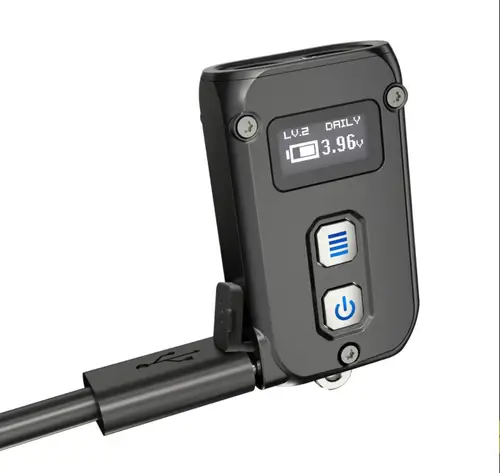 Nitecore OLED 키체인 손전등, 스마트 듀얼 코어 APC 수면 기술 조명, USB C타입 충전 사용, TINI2 TINI 2 500 루멘 5