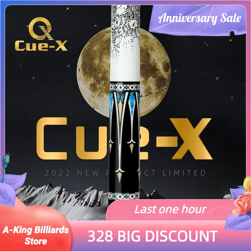 

Кий для бильярда KONLLEN HQ-06BF, 12,5 мм, кончик из углеродного волокна, низкое отклонение, 3/8*3, шарнирная инкрустация