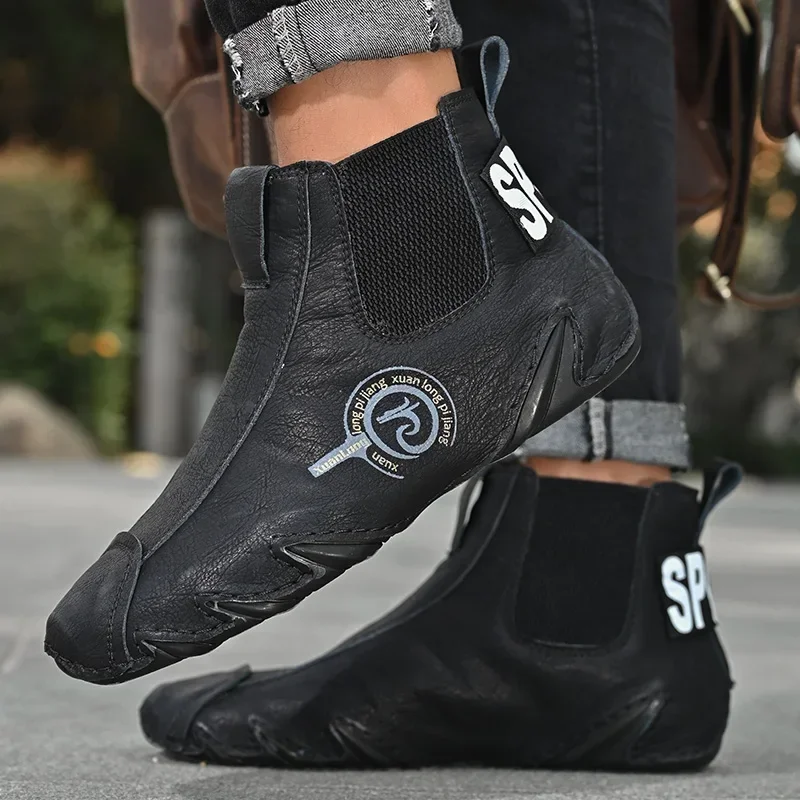 

2023 Hot Sale Autumn Winter Man‘s Ankle Boots Casual Comfortable Shoes for Men Non-slip Wear Resistant Male Boots Large Size