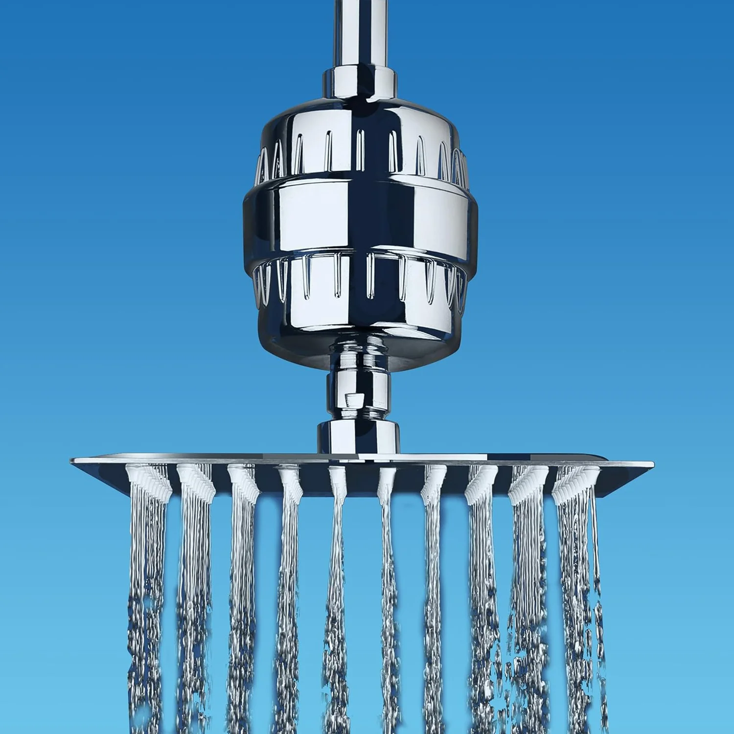 Replacement Cartridge High Output Multi Stage Revitalizing Shower Filter &ndash; Reduces Chemicals & Chlorine-Restores PH Balance, G