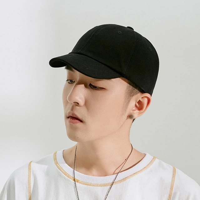 Short brim fitted hat Clearance