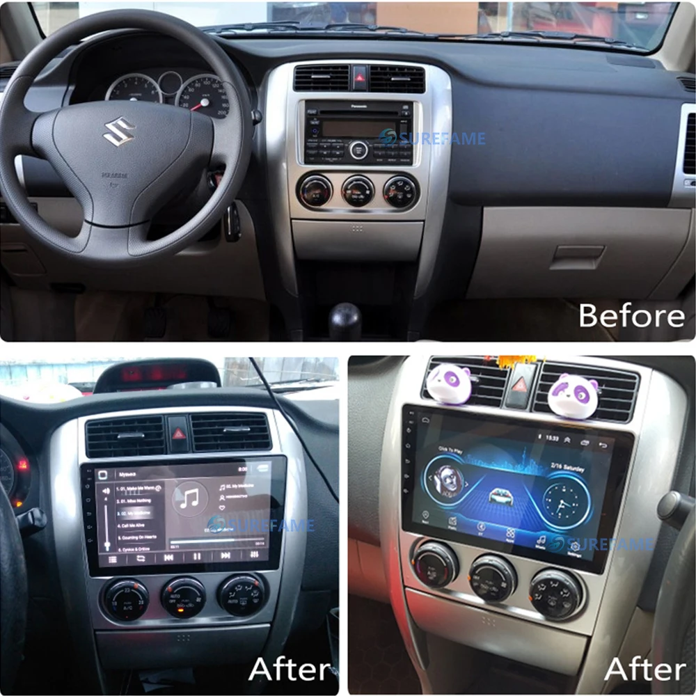 SUZUKI Aerio 2001-2007 Dash Kit  9 ġ Car Fascia  г ġ Facia Console  9 ġ  ÷Ʈ Ŀ Ʈ